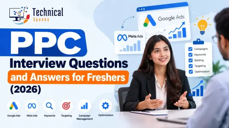 PPC Interview Questions and Answers for Freshers (2026)