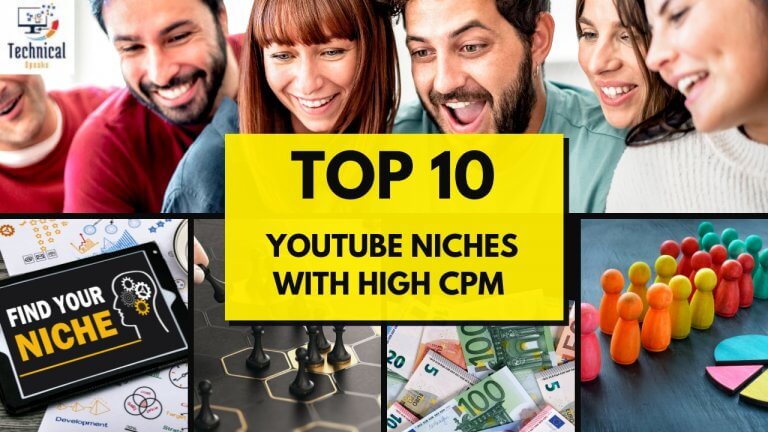 Top 10 YouTube Niches with high CPM in 2024