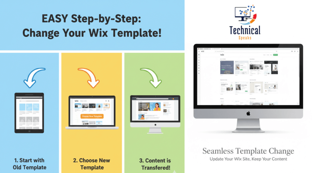 How to Change the Template of a WIX Website