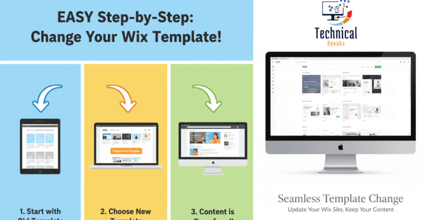 How to Change the Template of a WIX Website