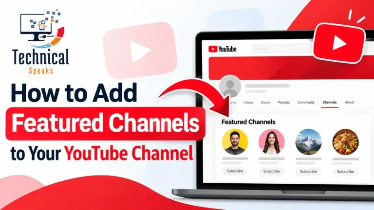 How to add featured channels to your YouTube channel | Latest Update