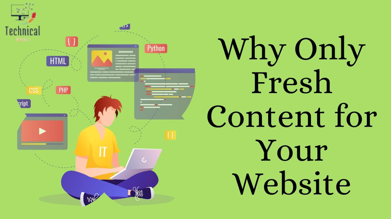 Why only fresh content for your website
