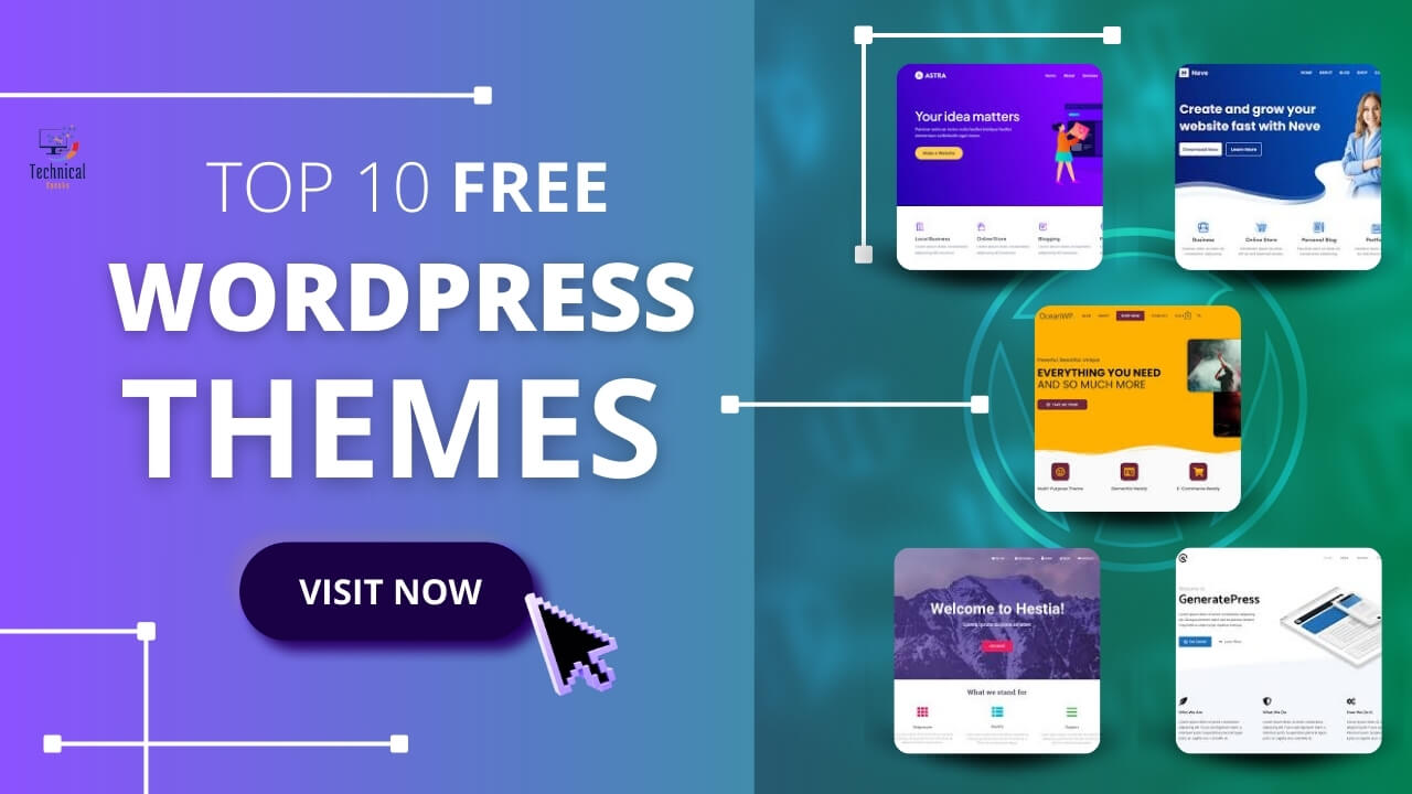 Top 10 Free WordPress themes