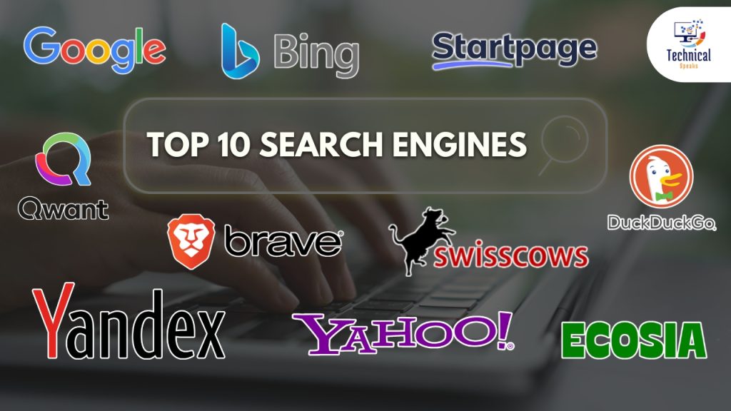 top 10 search engines