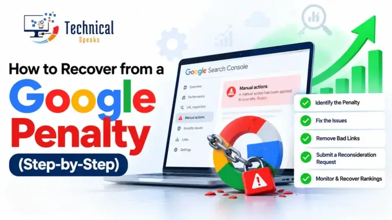 How to Recover from a Google Penalty Step-by-Step