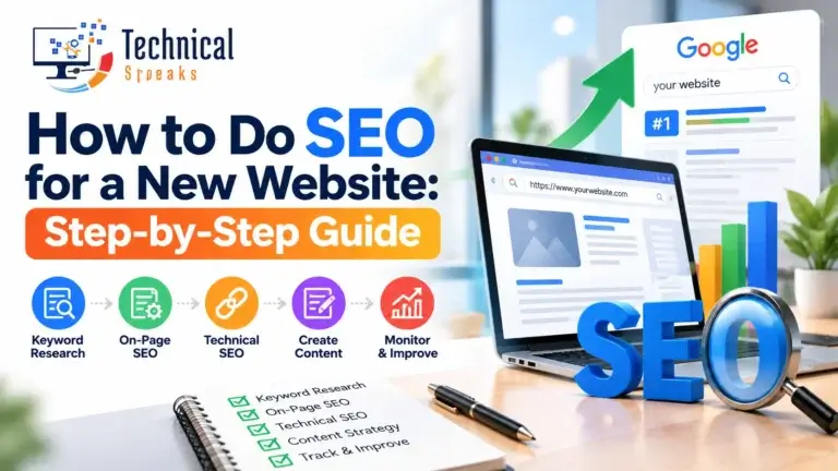 How to Do SEO for a New Website: Step-by-Step Guide