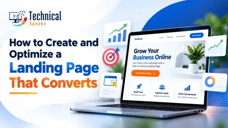 How to Create and Optimize a Landing Page That Converts