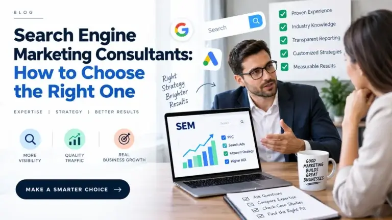 Search Engine Marketing Consultants: How to Choose the Right One